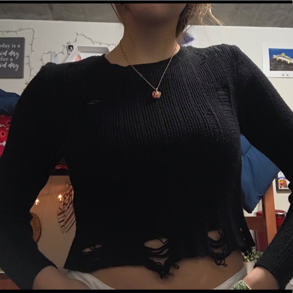 Rue21 cropped sweater